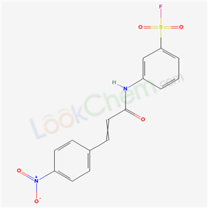 3-[3-(4-nitrophenyl)prop-2-enoylamino]benzenesulfonyl fluoride cas  19160-19-1
