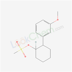 2-(3-Methoxyphenyl)cyclohexyl methanesulfonate