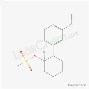 Molecular Structure of 5124-91-4 (2-(3-methoxyphenyl)cyclohexyl methanesulfonate)