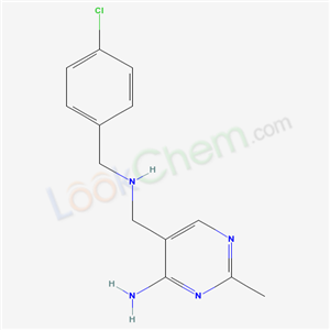 20352-44-7,5-{[(4-chlorobenzyl)amino]methyl}-2-methylpyrimidin-4-amine,
