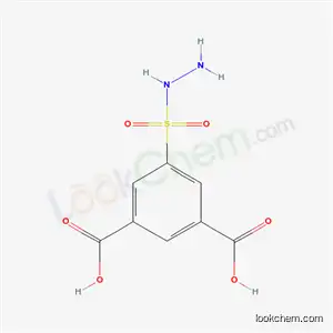 Molecular Structure of 89626-10-8 (5-(hydrazinesulfonyl)benzene-1,3-dicarboxylic acid)