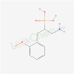 66291-65-4,[1-amino-3-(2-methoxyphenyl)propan-2-yl]phosphonic acid,