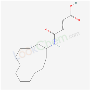 53616-15-2,4-(cyclododecylamino)-4-oxobut-2-enoic acid,