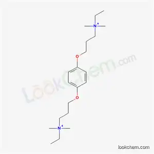 Molecular Structure of 5807-94-3 (p-DI-3-DIMETHYLAMINOPROPOXYBENZENE DIETHIODIDE			)