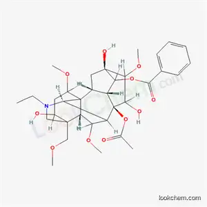 Molecular Structure of 8006-38-0 (ACONITINE)