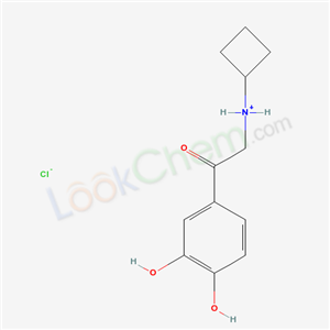 13329-34-5,N-[2-(3,4-dihydroxyphenyl)-2-oxoethyl]cyclobutanaminium chloride,