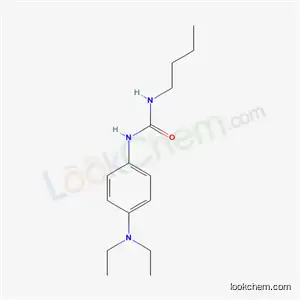 Molecular Structure of 89402-56-2 (1-butyl-3-[4-(diethylamino)phenyl]urea)