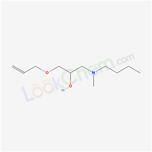 20734-36-5,1-(butyl-methyl-amino)-3-prop-2-enoxy-propan-2-ol,