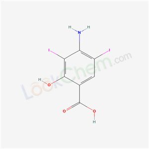 74764-64-0,4-amino-2-hydroxy-3,5-diiodo-benzoic acid,