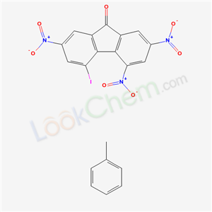 1057-79-0,4-iodo-2,5,7-trinitro-9H-fluoren-9-one - methylbenzene (1:1),