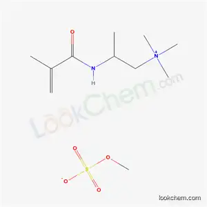 Trimethyl(2-((2-methyl-1-oxoallyl)amino)propyl)ammonium methyl sulphate