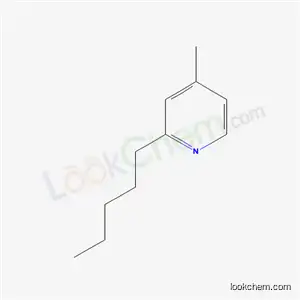 Molecular Structure of 84625-54-7 (4-methyl-2-pentylpyridine)