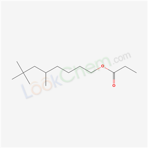 86606-44-2,5,7,7-trimethyl-1-octyl propionate,5,7,7-Trimethyl-1-octyl propionate;EINECS 289-260-6;