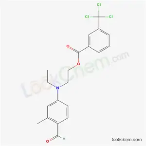 2-(Ethyl(4-formyl-3-methylphenyl)amino)ethyl 3-(trichloromethyl)benzoate