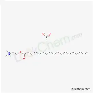 Molecular Structure of 93803-55-5 (dimethyl[2-(stearoyloxy)ethyl]ammonium formate)