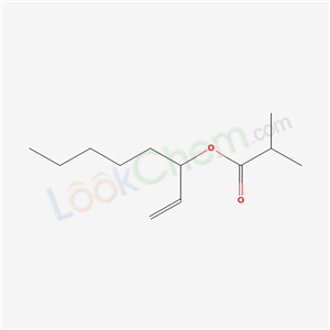 Propanoic acid, 2-methyl-, 1-ethenylhexyl ester