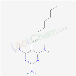 94087-73-7,5-Octylpyrimidine-2,4,6-triamine,5-octylpyrimidine-2,4,6-triamine