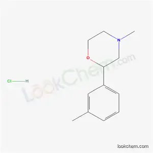 Molecular Structure of 97631-06-6 (4-Methyl-2-(3-methylphenyl)morpholine hydrochloride)