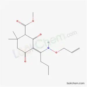 methyl 5-[1-[(allyloxy)amino]butylidene]-2,2-dimethyl-4,6-dioxocyclohexanecarboxylate