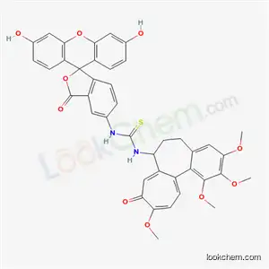Molecular Structure of 66091-34-7 (Fluorescein colchicine)
