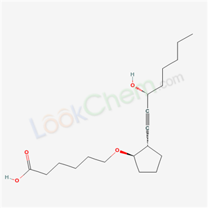 41574-88-3,6-({(1R,2S)-2-[(3R)-3-hydroxyoct-1-yn-1-yl]cyclopentyl}oxy)hexanoic acid,