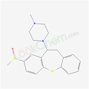 41932-25-6,1-methyl-4-[8-(methylsulfinyl)-10,11-dihydrodibenzo[b,f]thiepin-10-yl]piperazine,