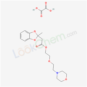 50836-19-6,2-(2-morpholin-4-ylethoxy)ethyl (2-methyl-1,3-benzodioxol-2-yl)acetate ethanedioate,