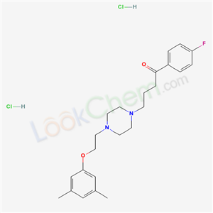 51934-59-9,4-{4-[2-(3,5-dimethylphenoxy)ethyl]piperazin-1-yl}-1-(4-fluorophenyl)butan-1-one dihydrochloride,