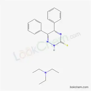 Molecular Structure of 56223-70-2 (5,6-diphenyl-1,2,4-triazine-3(2H)-thione - N,N-diethylethanamine (1:1))