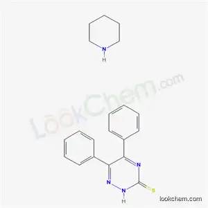 Molecular Structure of 56223-71-3 (5,6-diphenyl-1,2,4-triazine-3(2H)-thione - piperidine (1:1))