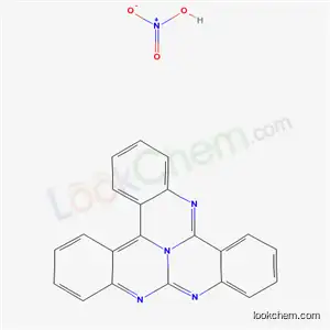 Molecular Structure of 63040-21-1 (9,10,14c,15-tetraazanaphtho[1,2,3-fg]tetracene nitrate)