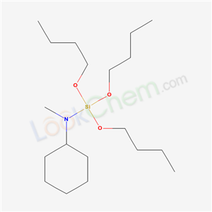 67239-04-7,N-Methyl-N-(tributoxysilyl)cyclohexanamine,N-Methyl-N-tributoxysilylcyclohexylamine;Cyclohexylamine,N-methyl-N-tributoxysilyl;