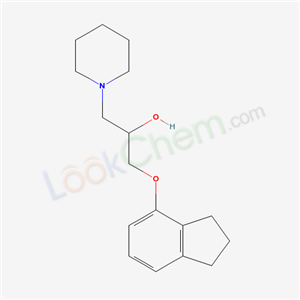 1-(2,3-dihydro-1H-inden-4-yloxy)-3-(1-piperidyl)propan-2-ol(67465-91-2)