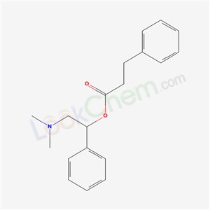 67466-06-2,(2-dimethylamino-1-phenyl-ethyl) 3-phenylpropanoate,