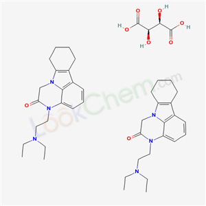 67800-52-6,3-[2-(diethylamino)ethyl]-7,8,9,10-tetrahydro-1H-pyrazino[3,2,1-jk]carbazol-2(3H)-one 2,3-dihydroxybutanedioate (2:1) (salt),