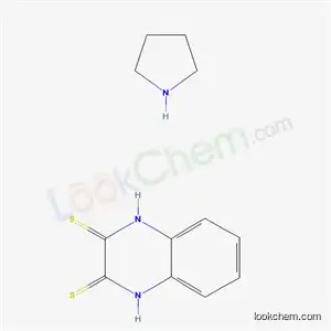 Molecular Structure of 73855-44-4 (1,4-dihydroquinoxaline-2,3-dithione - pyrrolidine (1:1))