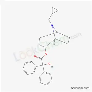 8-(Cyclopropylmethyl)-(+)-2-alpha-nortropan-2-ol diphenylglycolate
