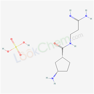 74984-58-0,(1R,3S)-3-amino-N-[(3Z)-3-amino-3-iminopropyl]cyclopentanecarboxamide sulfate,