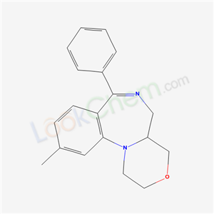 1,2,4a,5-Tetrahydro-10-methyl-7-phenyl-4H-(1,4)oxazino(4,3-a)(1,4)benzodiazepine(75017-31-1)
