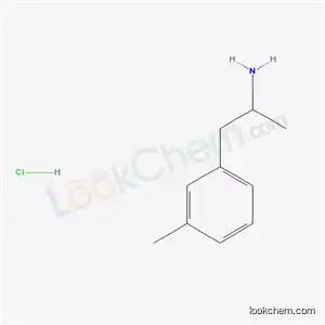 Molecular Structure of 77083-25-1 (1-(3-methylphenyl)propan-2-amine hydrochloride)