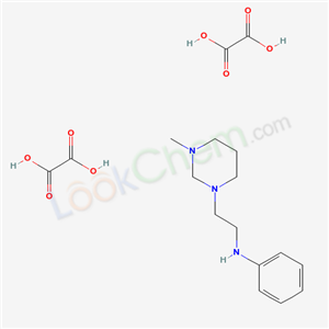 77869-59-1,1(2H)-Pyrimidineethanamine, tetrahydro-3-methyl-N-phenyl-, ethanedioat e (1:2),1(2H)-Pyrimidineethanamine, tetrahydro-3-methyl-N-phenyl-, ethanedioat e (1:2)