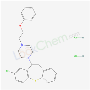 101040-86-2,1-(8-chloro-10,11-dihydrodibenzo[b,f]thiepin-10-yl)-4-(2-phenoxyethyl)piperazine dihydrochloride,