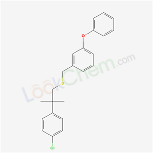 1-chloro-4-[2-methyl-1-[(3-phenoxyphenyl)methylsulfanyl]propan-2-yl]benzene