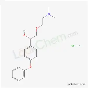 alpha-((2-(Dimethylamino)ethoxy)methyl)-4-phenoxybenzenemethanol hydrochloride