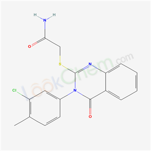 134615-93-3,2-{[3-(3-chloro-4-methylphenyl)-4-oxo-3,4-dihydroquinazolin-2-yl]sulfanyl}acetamide,