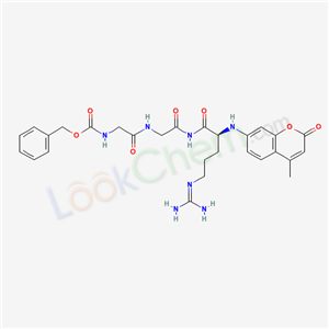 N-benzyloxycarbonylglycyl-glycyl-arginine-4-methylcoumarinyl-7-amide
