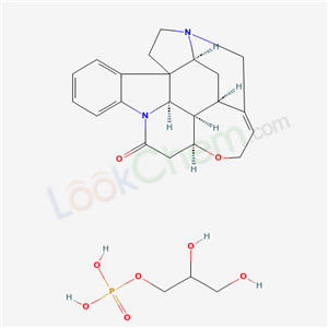 1323-31-5,Strychnine glycerophosphate,STRYCHNINE GLYCEROPHOSPHATE