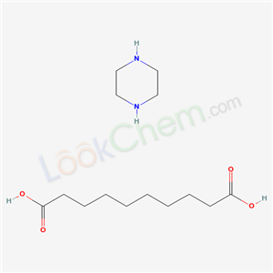 Sebacic acid, compound with piperazine (1:1)