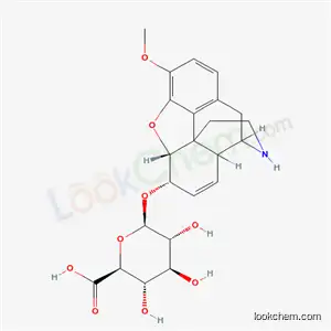 beta-D-Glucopyranosiduronic acid, (5alpha,6alpha)-7,8-didehydro-4,5-epoxy-3-methoxymorphinan-6-yl