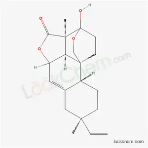Molecular Structure of 51415-08-8 ((3S)-8α-Vinyl-3a,5aβ,7,8,9,10,10aα,10cβ-octahydro-3α-hydroxy-3aβ,8-dimethyl-4H-3,10bβ-ethano-1H,3H-benzo[h]furo[4,3,2-de]-2-benzopyran-4-one)
